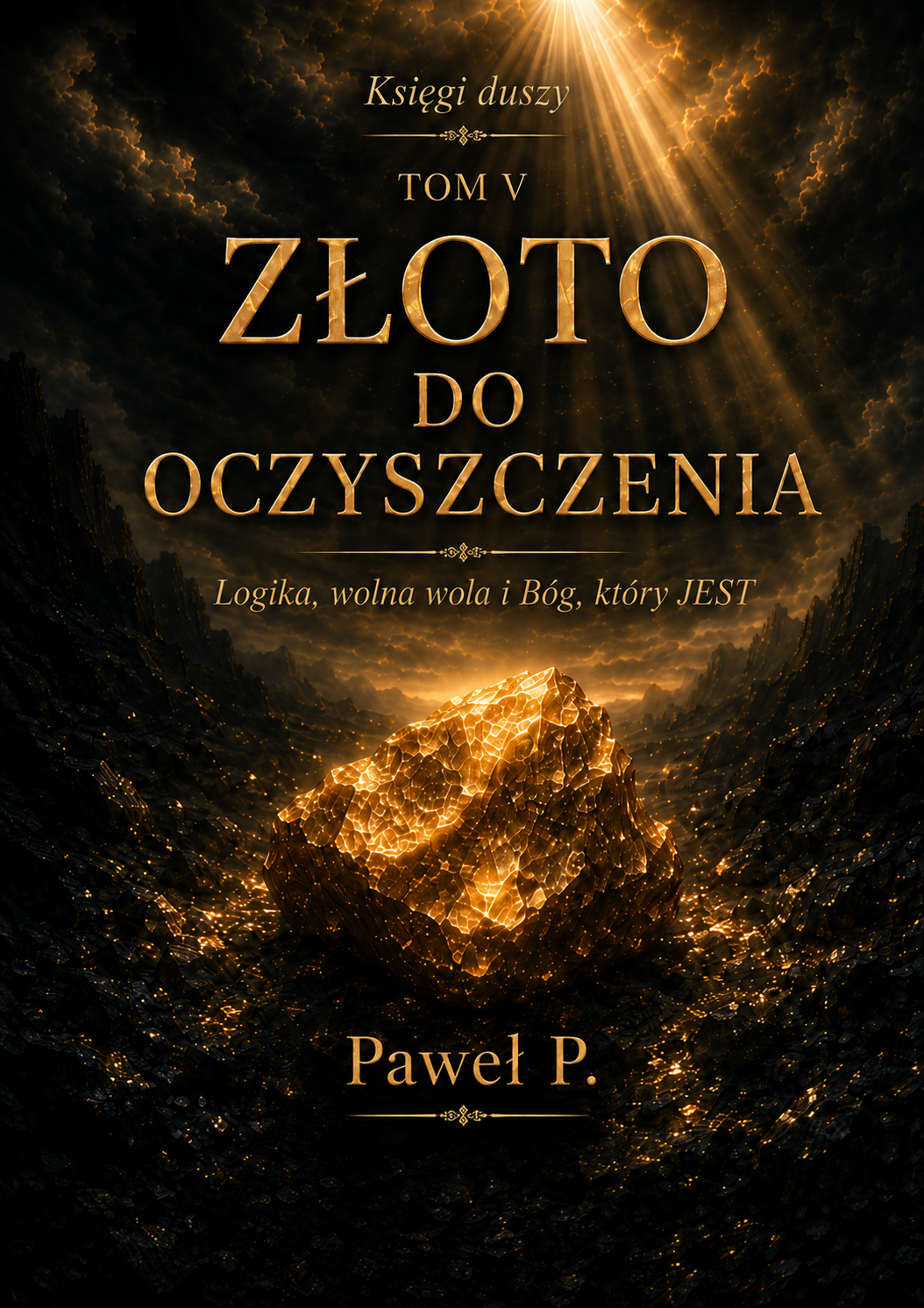 Okładka Tomu V — ZŁOTO DO OCZYSZCZENIA